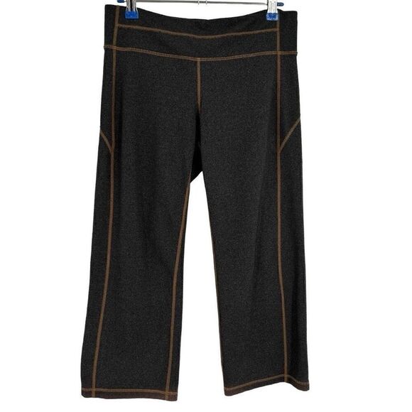 Athleta Capri Leggings Heathered Gray Small - Picture 5 of 8